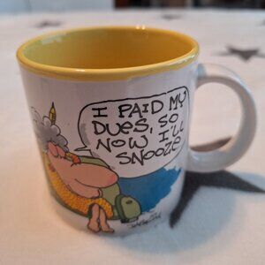 Vintage 1987 Mug Shots By Dabagian 10oz Coffee Tea‎ Retirement Work Teacher Gift